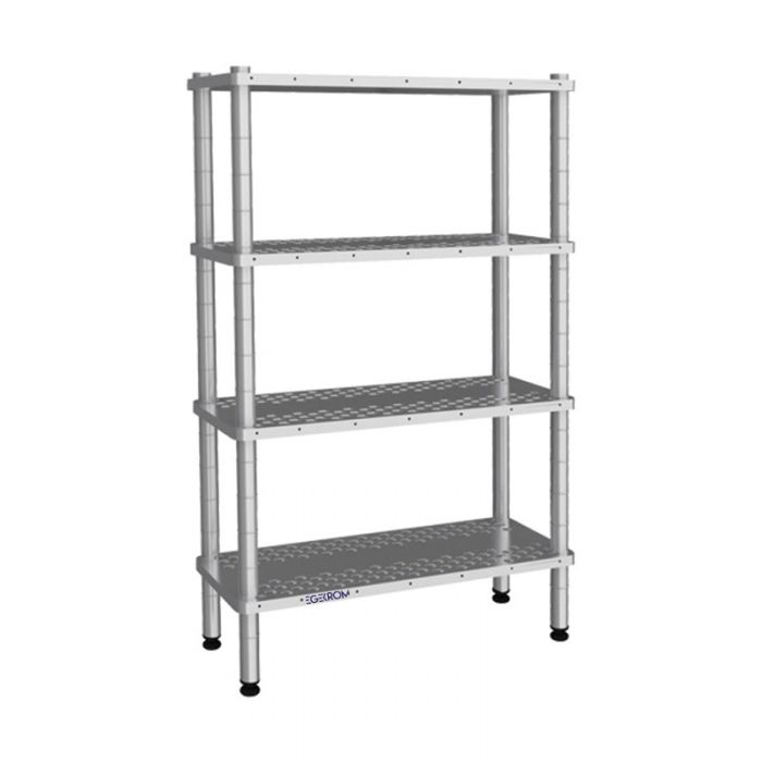Delikli Raflar 4 Katlı 1800 Mm