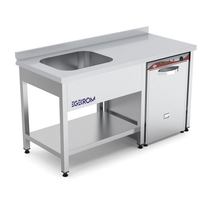 Tek Evyeli Tezgah Sağ	